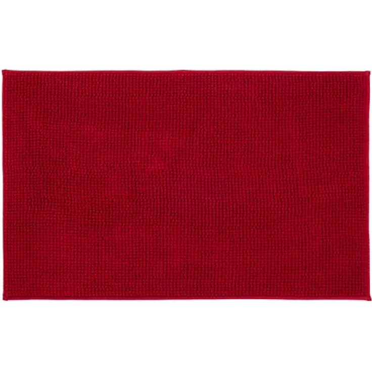 Gözze Badematte Chenille, Höhe 15 mm, rutschhemmend beschichtet, fußbodenheizungsgeeignet, Polyester, rechteckig, Badteppich, Uni Farben, besonders weich durch Microfaser, waschbar – Bild 2