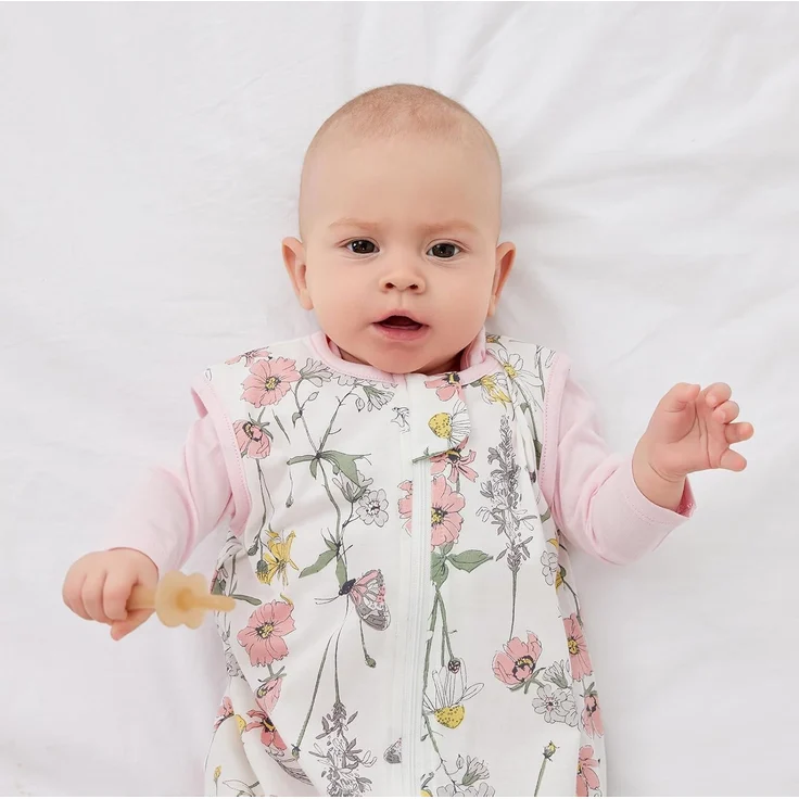 Duomiaomiao 2er Pack Baby Schlafsack,0.5 Tog Ganzjahres Jungen Schlafsack, Leichter hochwertiger Baumwoll-Mädchen, geeignet für Kinder im Alter Von 6 Monaten bis 3 Jahren – Bild 6