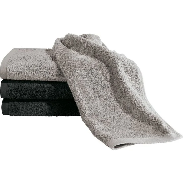 Erwin Müller Gästehandtuch Gästetuch "Bühl" 4er-Pack, Frottier (4-St), Walk-Frottier Uni – Bild 4