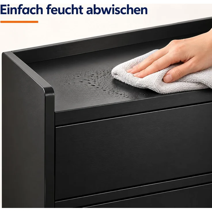 Relaxdays Schuhkipper 4 Schuhfächer & 2 Ablagen – Bild 10