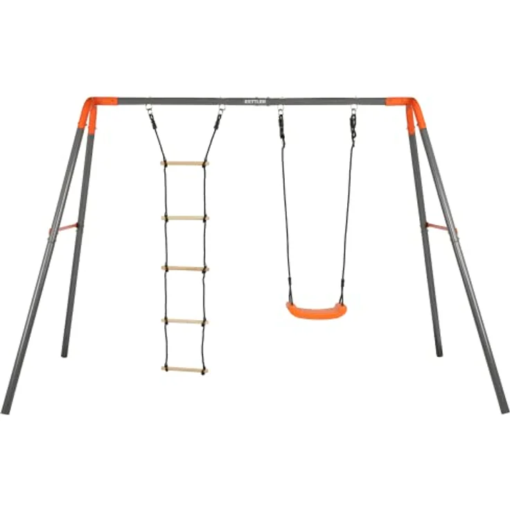 KETTLER 'Combi' Doppelschaukel, grau/orange – Bild 8