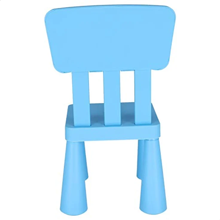 MUEBLEAR 90051 Kinder-Stuhl aus Kunststoff, 31 x 30 x 67 cm blau – Bild 7