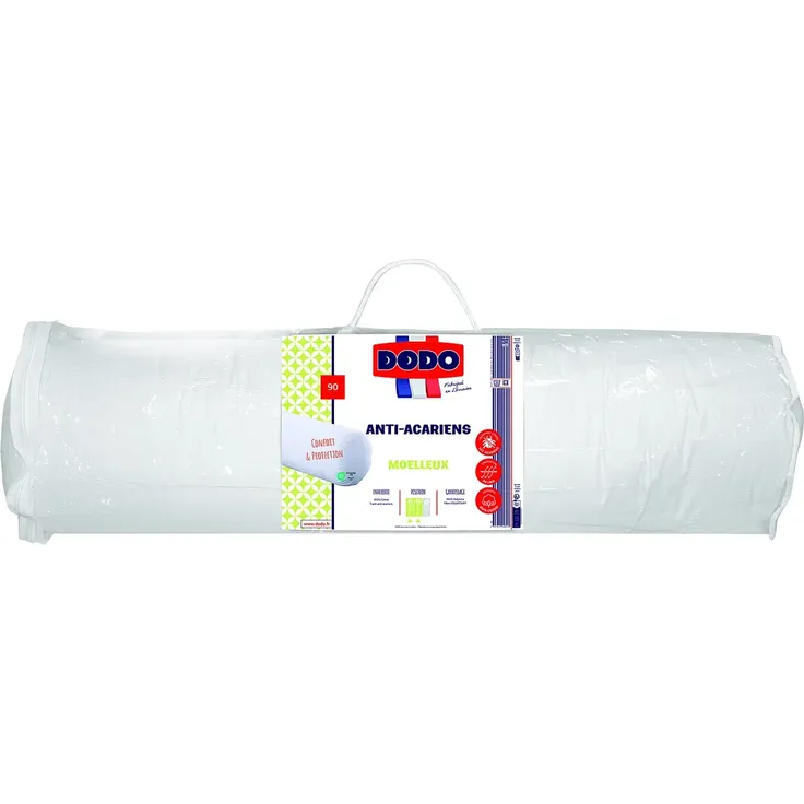 DODO - ACTIPLUS Nackenrolle Stoff Weiß - B x H 20 cm x L 90 cm