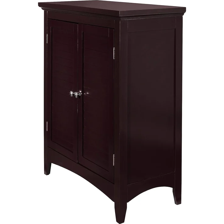 Versanora ELG-595 Badezimmer-Fußboden-Kabinett, MDF, Braun, 66.04 x 33.02 x 81.28 cm – Bild 6