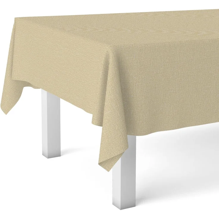 Martina Home Tischdecke, Wachstuch, TER, Beige, 240x140 cm – Bild 1