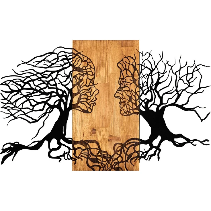 Wallity Wanddekoobjekt 100% METAL (Thickness: 1,2 mm), 92 x 58 cm Z1774 – Bild 7