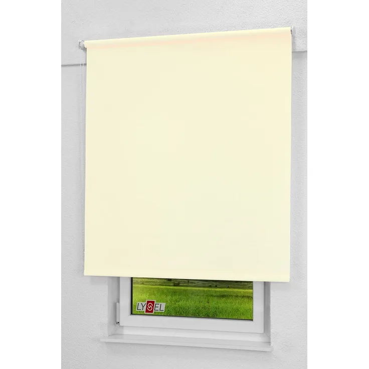 Lysel - Qualitätsrollo Tageslicht perlweiß, (B x H) 183x190 cm in beige/perlweiß