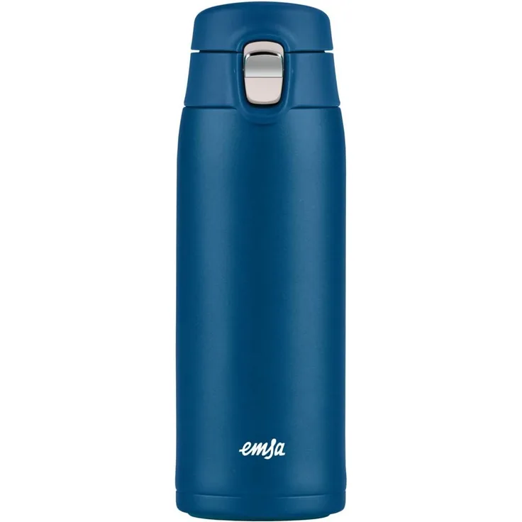 EMSA 'Travel Mug Light' Thermobecher, Edelstahl, blau, 400 ml