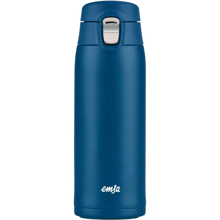 EMSA 'Travel Mug Light' Thermobecher, Edelstahl, blau, 400 ml – Bild 1