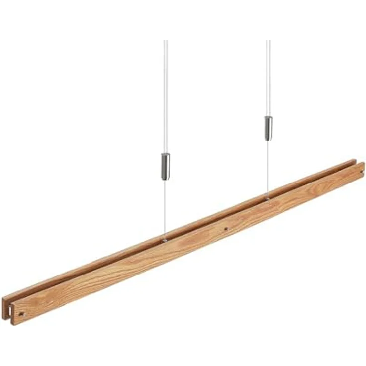 Lindby Pendelleuchte 'Alimara', dimmbar, moderne LED Lampe aus Metall für Wohnzimmer & Esszimmer, Länge 138 cm – Bild 1