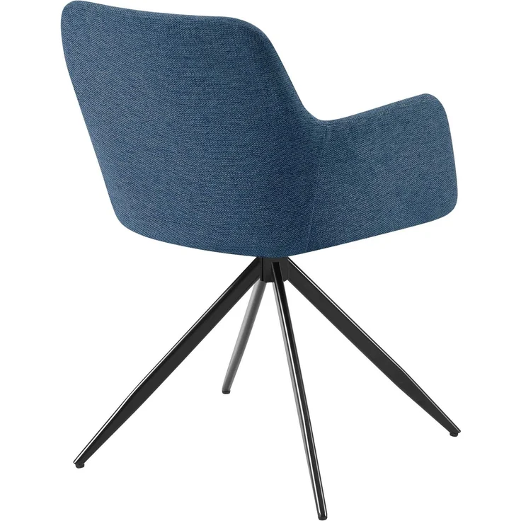 CLP Esszimmerstuhl Olema Stoff,blau – Bild 6