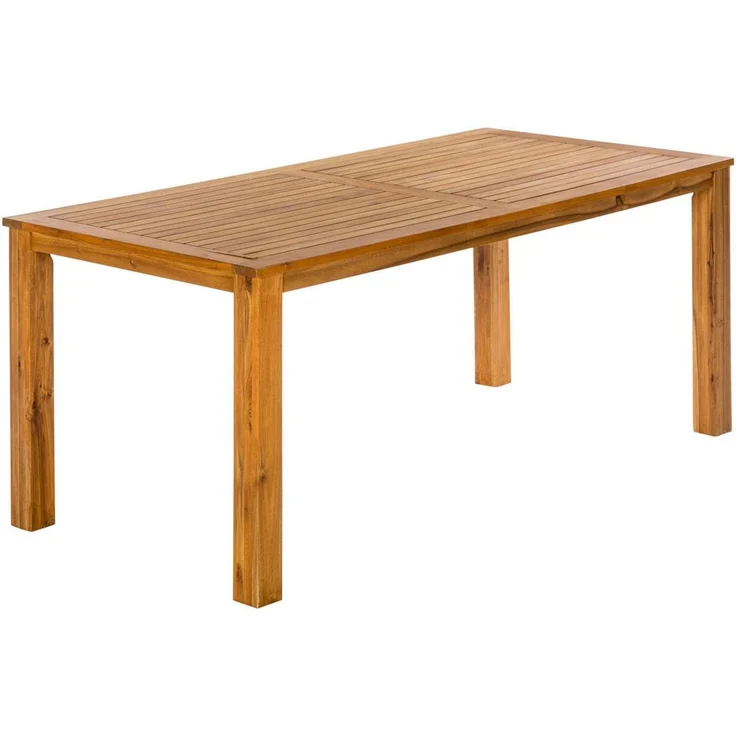 MERXX Garten-Essgruppe »Batavia«, (Set, 7-tlg), moderne Landhausoptik in warmen Holznuancen – Bild 2