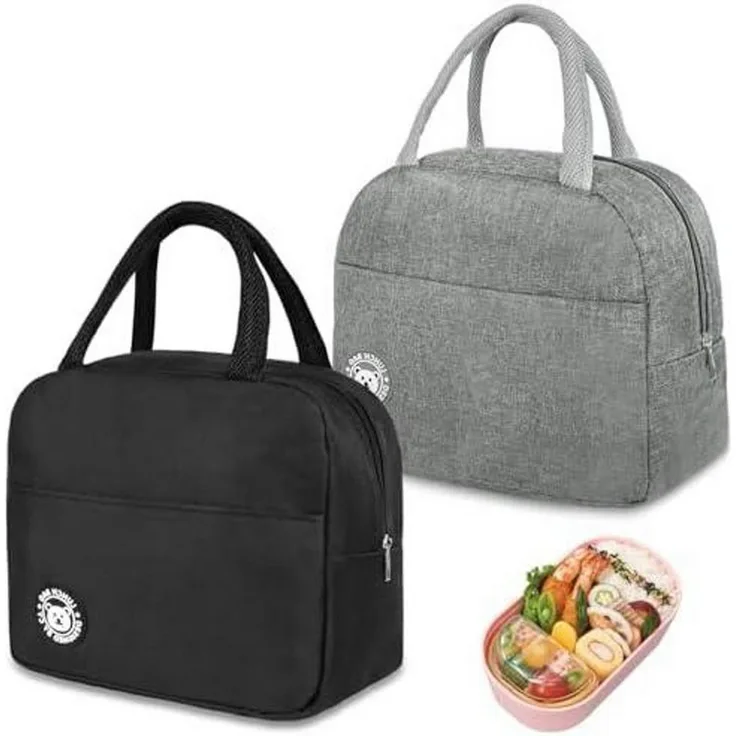 FELIXLEO Lunchbox Kühltasche Klein 5.5L, Faltbar, Folienfutter, Lunchbox Tasche Set, (1-tlg)