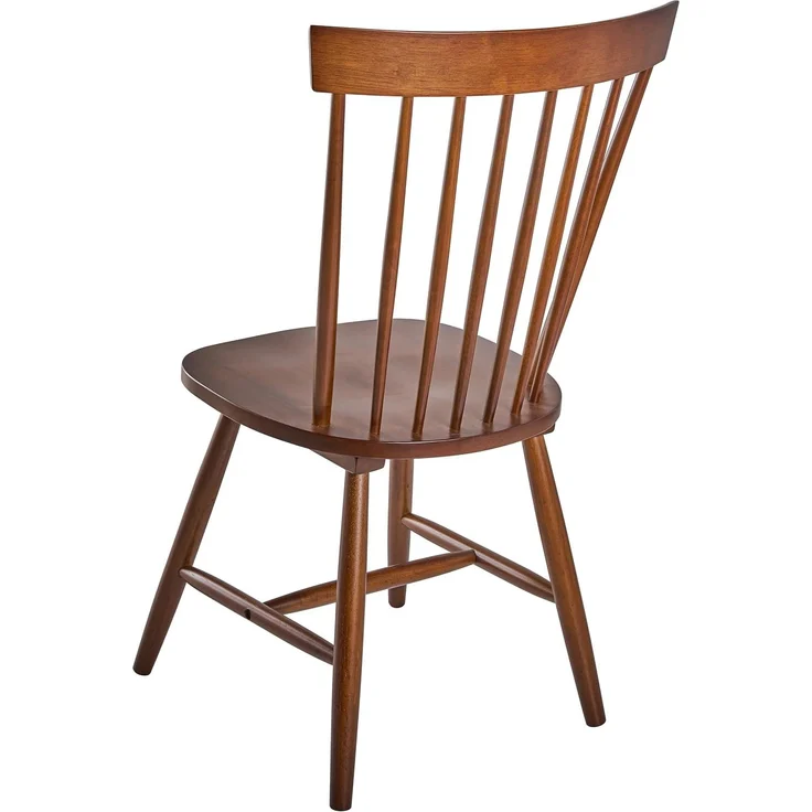 Esszimmerstuhl 2er Set BURGES Holz Braun – Bild 6
