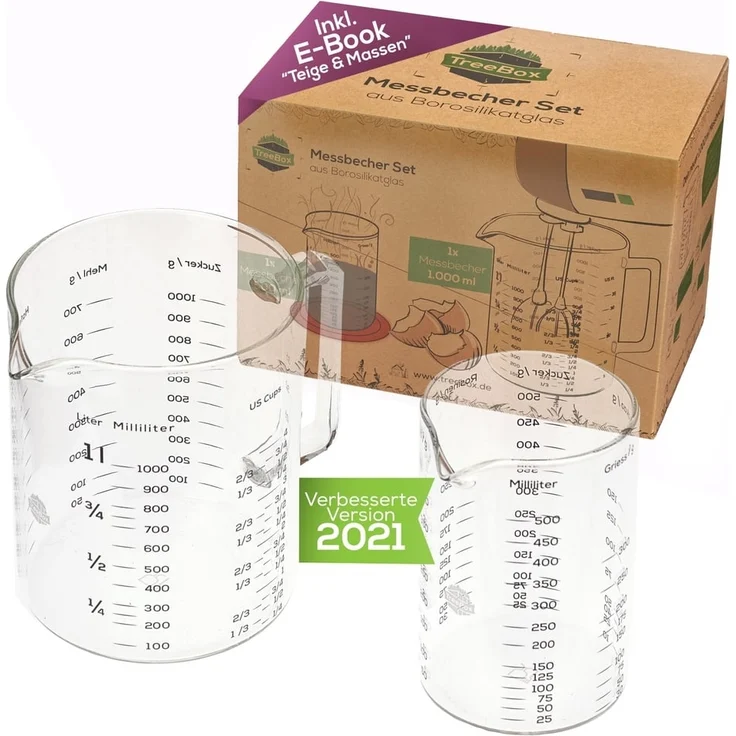 TreeBox Messbecher-Set 2tlg. DE – Bild 1