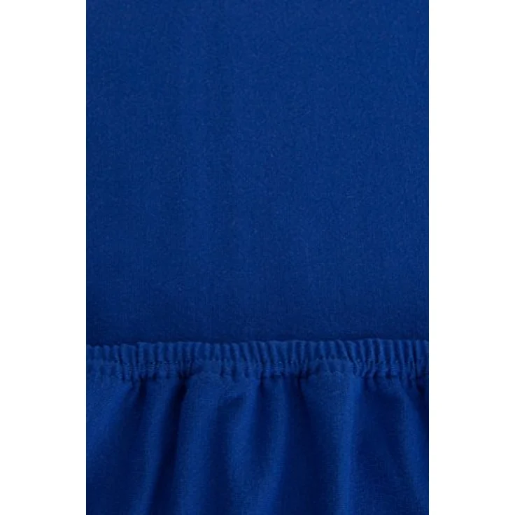 r-up Spannbettlaken Passt 90x200 bis 200x220cm erhältlich! 130 g/m², Baumwolle, Gummizug: fest eingenähtes dauerelastisches Rundumgummi, (1 Stück), (90x200-100x200, 15-35cm Matratzenhöhe, royalblau) – Bild 4