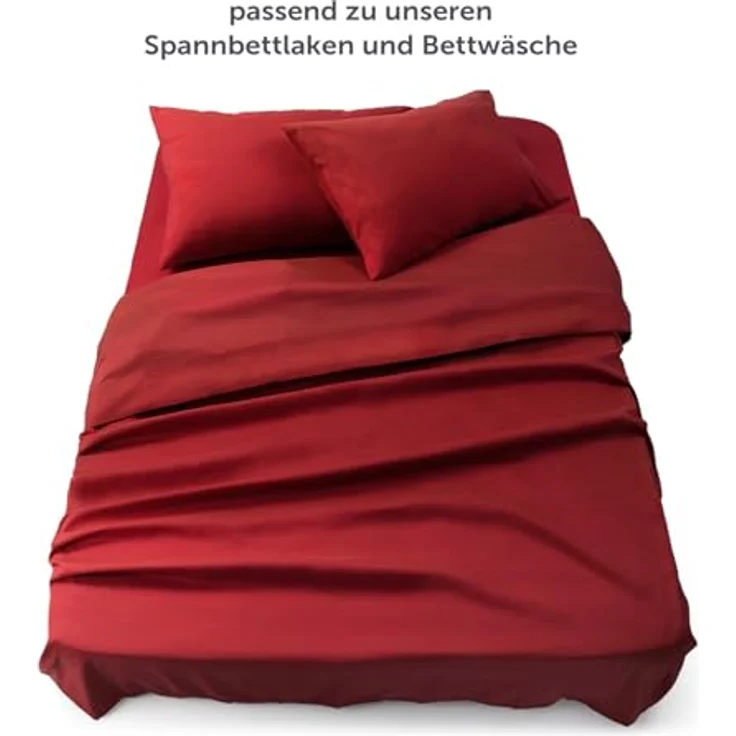 Blumtal Bettlaken Pflegeleichtes Betttuch, Oeko-TEX zertifiziert, Gummizug: ohne, aus weichem, gebürstetem Mikrofaser-Gewebe ohne Gummizug – Bild 7