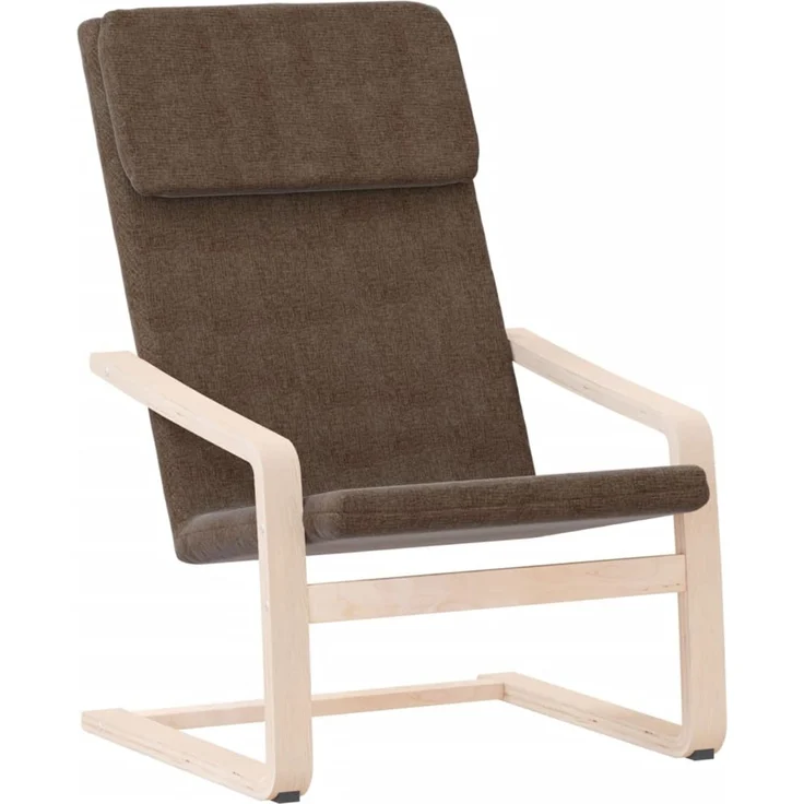 Relaxsessel, Sessel wohnzimmer Dunkelbraun Stoff – Bild 2