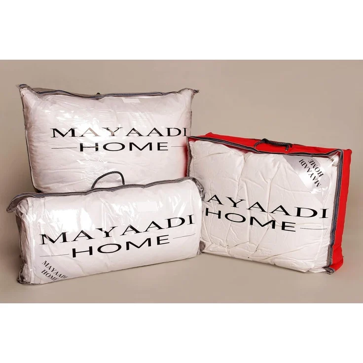 Mayaadi-Home HS83 Bettdecke Baumwolle 70% Daunen 30% Federn Weiß 135x200 cm 1800 Gramm – Bild 9