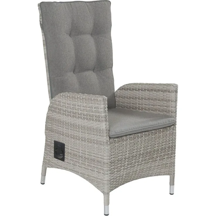 LC Garden Gartenstuhl LC Garden »Roma« Gartenstuhl natur Positionsstuhl Verstellsessel (1 St)