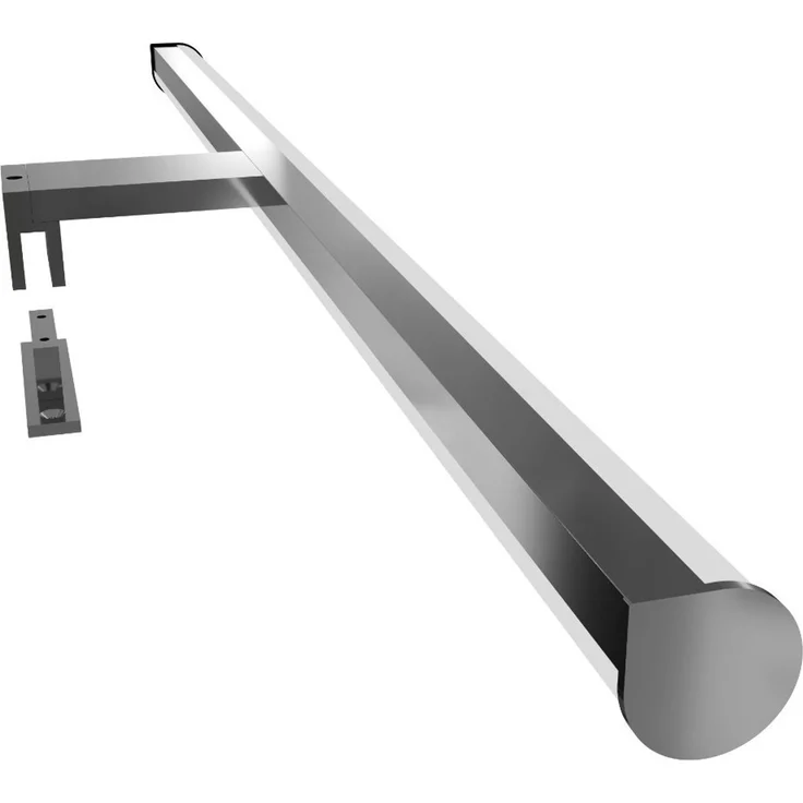 kalb LED Spiegelleuchte LED 600mm Aufbauleuchte 230V Badezimmer Leuchte verchromt, 600mm warmweiss, warmweiß – Bild 3