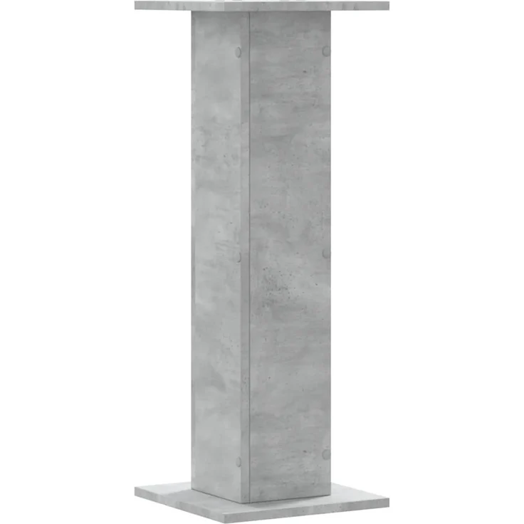 vidaXL Pflanzenständer 2 Stk. Betongrau 30x30x80 cm Holzwerkstoff 3307867 – Bild 5