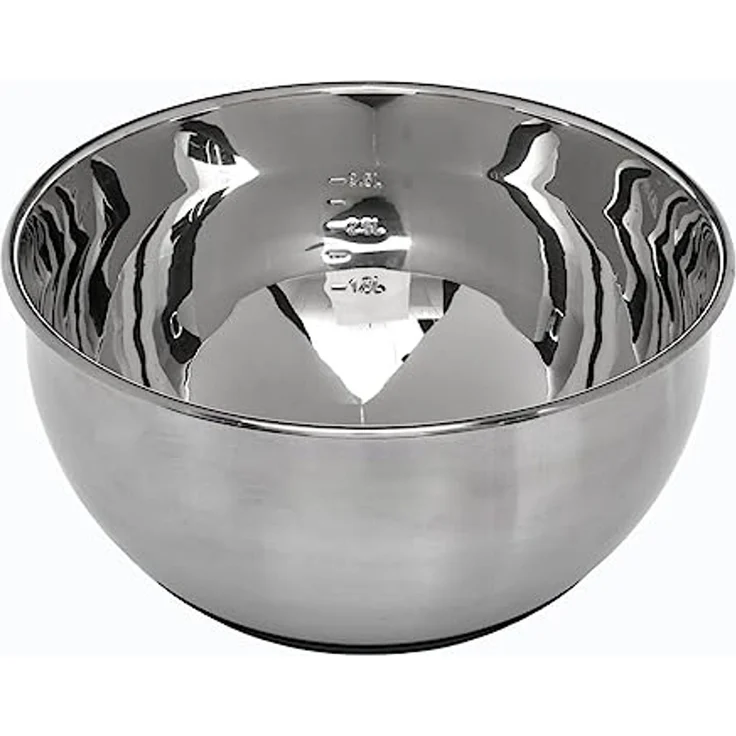 Salatschleuder mit Hebel, Edelstahlschüssel + Salatzentrifuge, 3,5 L – Bild 5