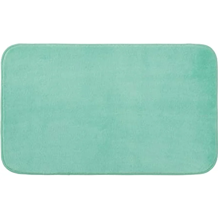 Gözze RIO Premium Badteppich, rutschfest aus 100% Microfaser, 50 x 70 cm, mint – Bild 1