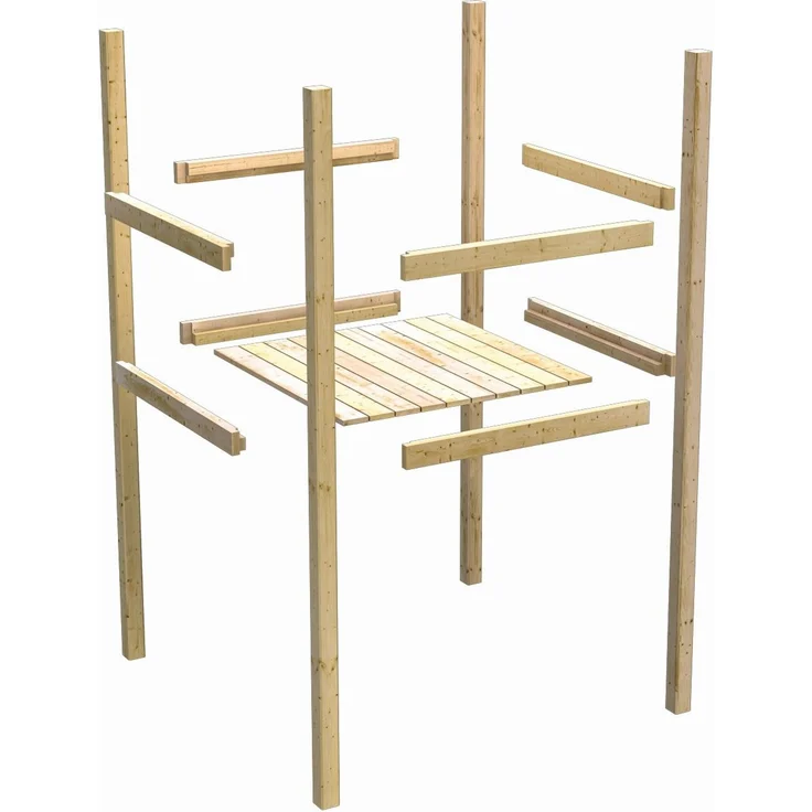 Karibu Stelzenhaus Fidel naturbelassen – Bild 9