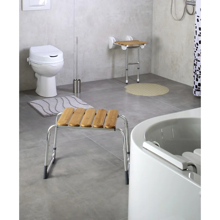 Ridder Bad-Hocker Pro, natur, höhenverstellbar, – Bild 2