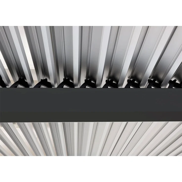 Mendler 'HWC-L41' Pergola ohne Seitenwände, Metall anthrazit, 3x3,7 m – Bild 5