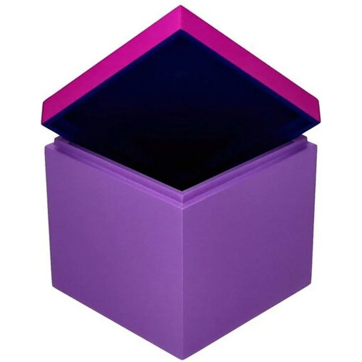 Giftcompany Aufbewahrungsbox Aufbewahrungsbox Neo Quadratisch Dunkelblau Lila (13 x 13 x 13 cm) – Bild 3