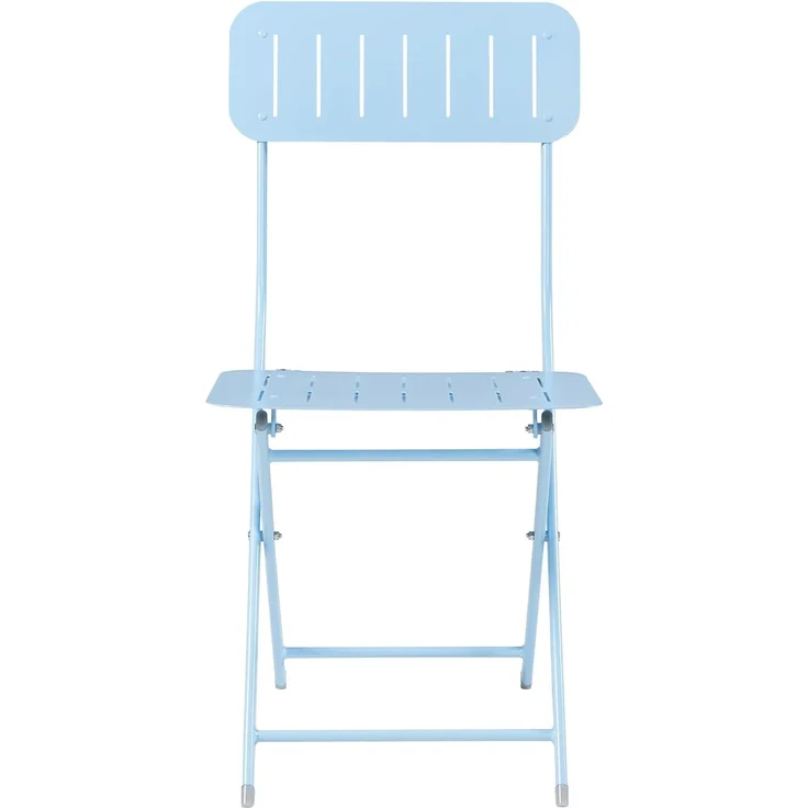 Klappstuhl Sande 2er Set Stahl Himmelblau [en. casa] – Bild 7