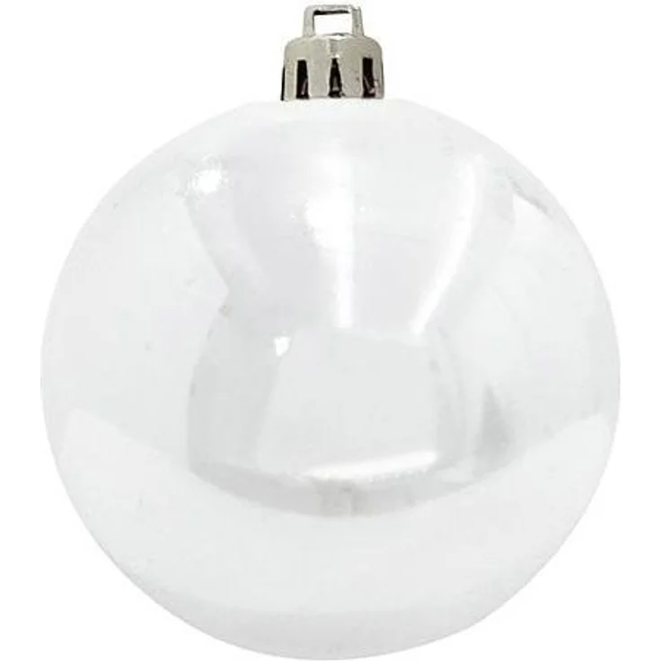 EUROPALMS Dekokugel 20cm, weiß