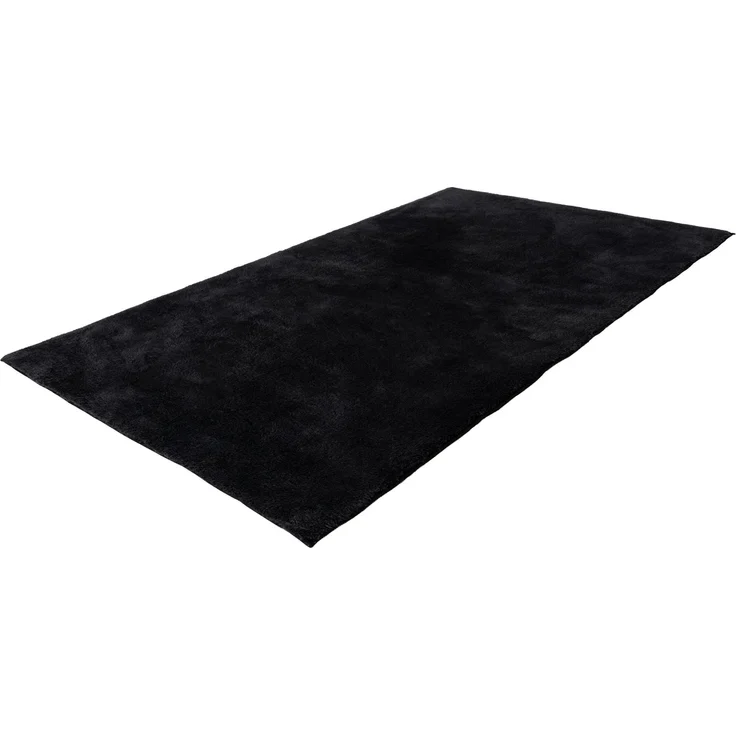 Badematte LAURA schwarz BL 67x110 cm schwarz Badteppich Badvorleger Duschvorleger Duschmatte Badeteppich – Bild 2