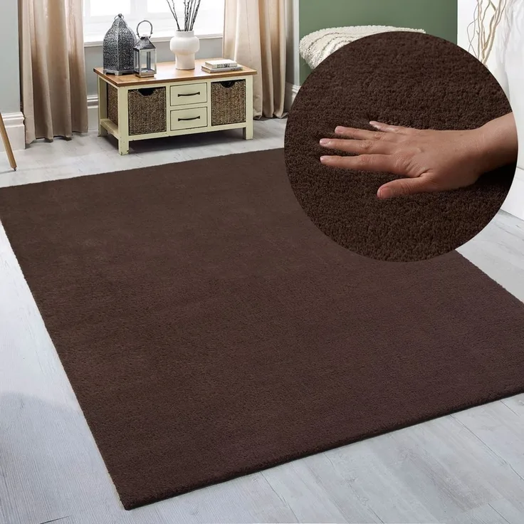 OTTO home Teppich Arabell, Kunstfellteppich, Felloptik, waschbar, rechteckig, Höhe: 16 mm, flauschig, kuschelig, Anti-Rutsch-Unterseite, Wohnzimmer, Schlafzimmer
