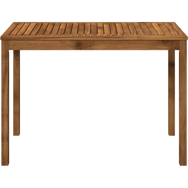 vidaXL Gartentisch LAREN Natur 108,5 x 55 x 75 cm Massivholz Akazie 901249 – Bild 3