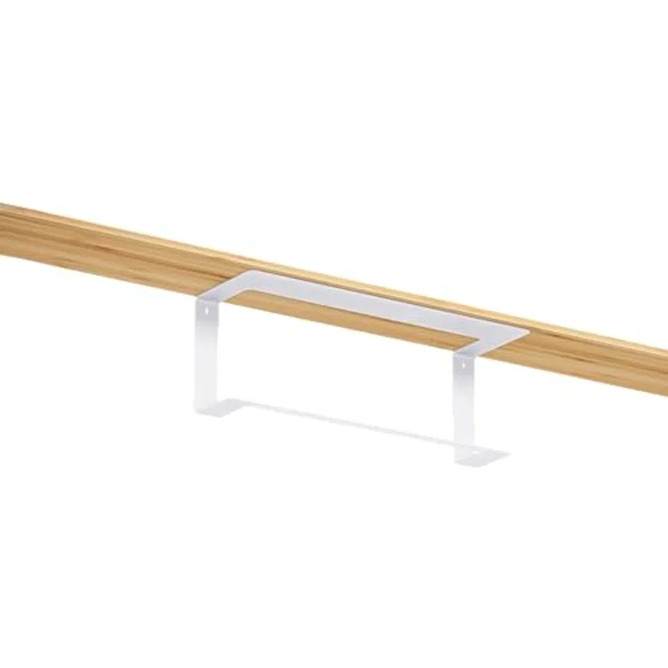 Alberts Regalträger, Weiß, Metall, 18x15x50 cm für Wandregale im Wohnzimmer – Bild 3