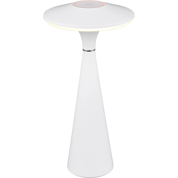 TRIO Leuchten LED Tischleuchte TORREZ, Dimmfunktion, USB-Ladefunktion, LED fest integriert, warmweiß - kaltweiß, in-Outdoor Akku Tischlampe mit USB-C, dimmbar, Lichtfarbe einstellbar – Bild 2
