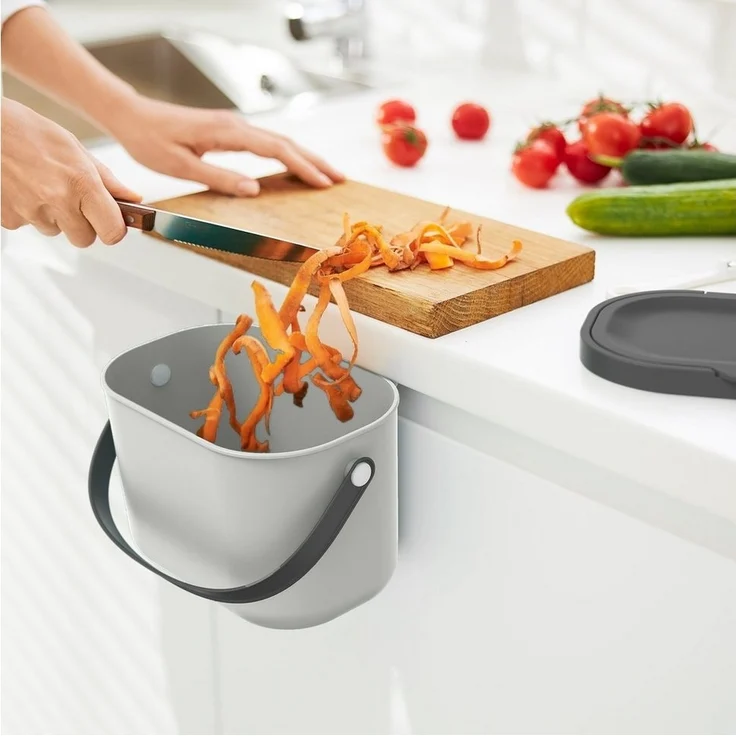 Rotho Mülltrennungssystem 3,2 L Albula mistletoe weiß – Bild 2