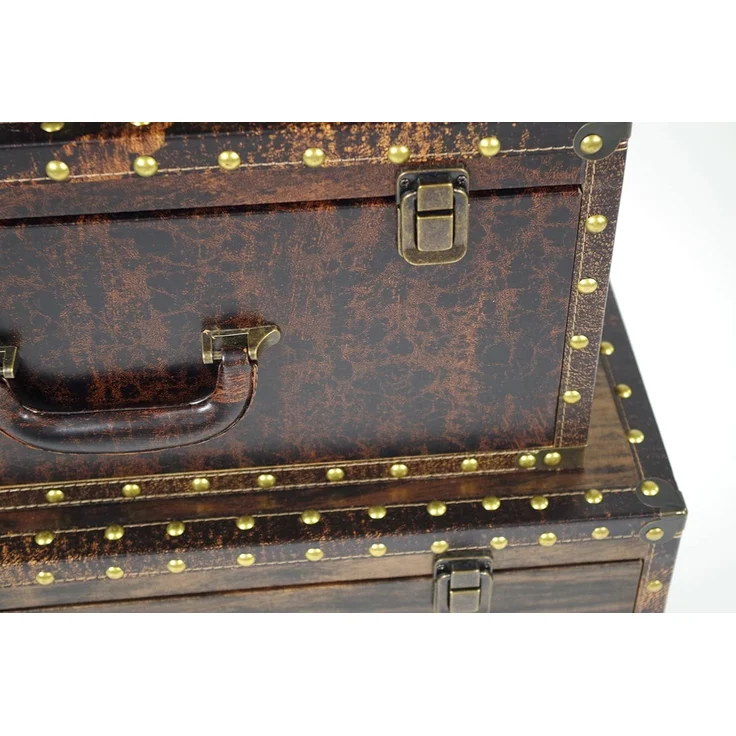 Kobolo Regal Kommode Kofferkommode VACAY aus MDF und PU – Bild 7