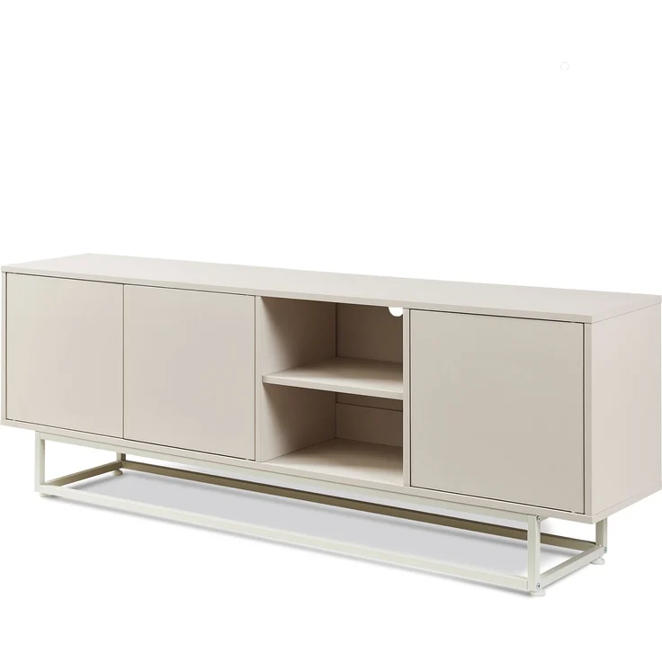 Lowboard Boxholm 160x30x57 cm Sandfarben [en. casa] – Bild 4