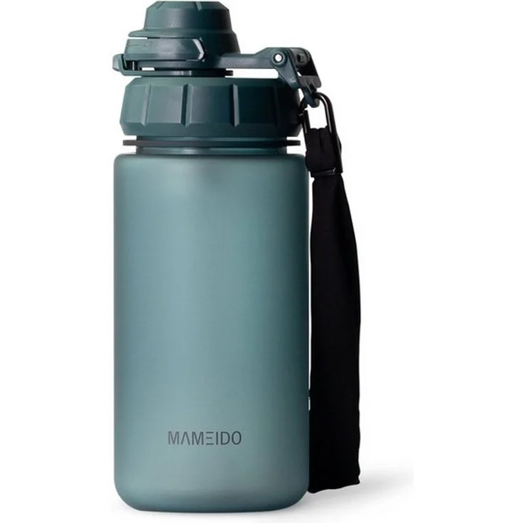 MAMEIDO Trinkflasche, mit 2-in-1 Deckel, Zeitmarkierung, Handschlaufe in 0,5l, 1l, 1,5l & 2l – Bild 5
