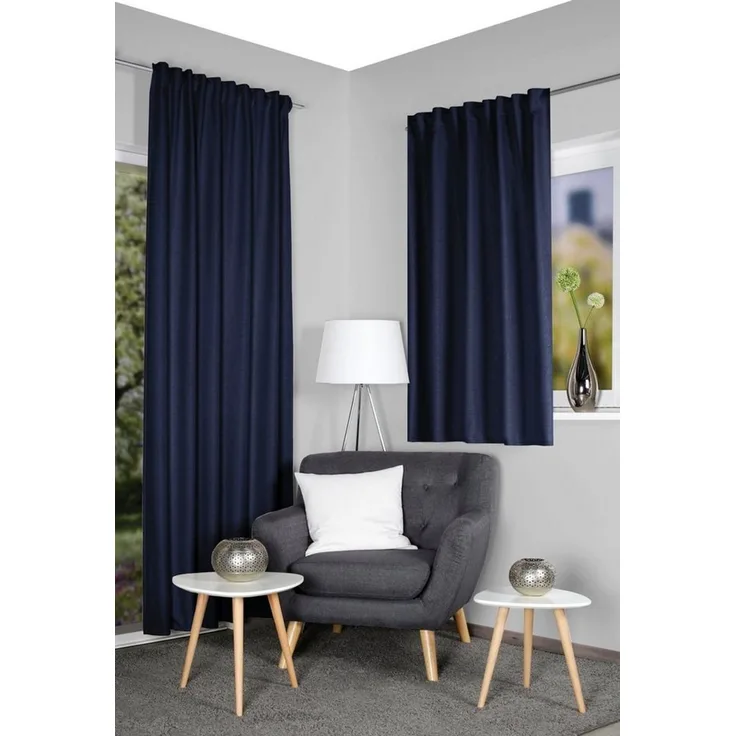HOME WOHNIDEEN Eskamio 145 x 135 cm 1x Thermoschal Blau
