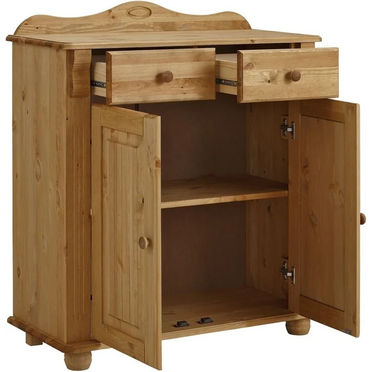 Home affaire Kombikommode Adele, aus massiver Kiefer, 92cm breit – Bild 3