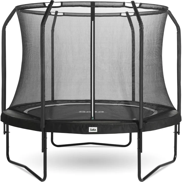 Salta 'Premium Black Edition' Trampolin inkl. Sicherheitsnetz, rund, Stahl schwarz, Ø251 cm