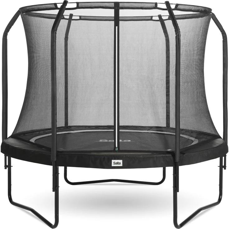 Salta 'Premium Black Edition' Trampolin inkl. Sicherheitsnetz, rund, Stahl schwarz, Ø251 cm – Bild 1