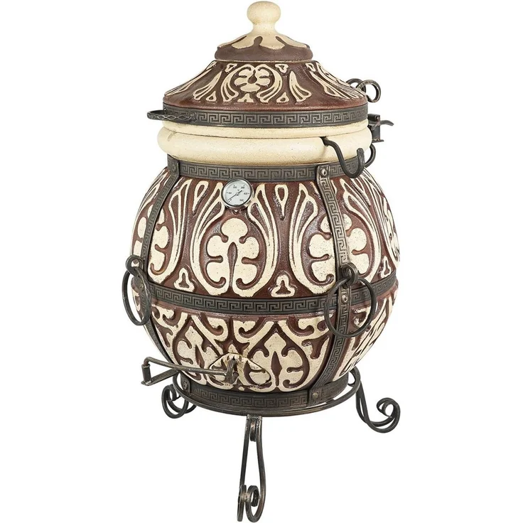 Tandoor Attika Lehmofen aus Schamott mit Zubehör Classic 7-teilig – Bild 2