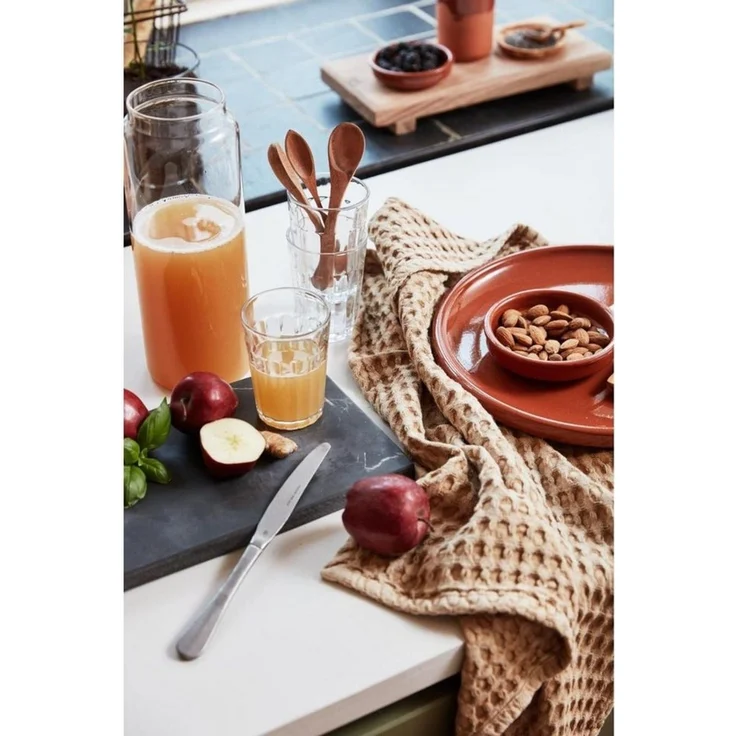 Ib Laursen Geschirrtuch Ib Laursen Geschirrtuch Waffelmuster Cognac (50x70cm) – Bild 2