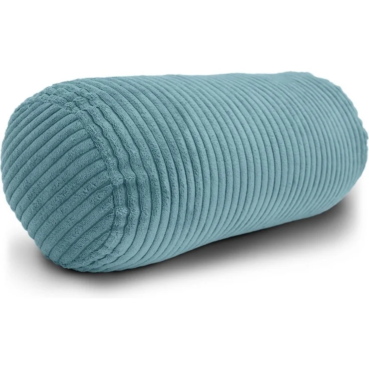 Amilian Nackenrolle mit Bezug 15 x 40 cm - Kissenrolle - mit Nackenrollenbezug - Bettrolle, Kopfstütze, Nackenstütze mit Bezug, ideal als Dekokissen, Sofakissen, Kissen, Kissenrolle, Lagerungskissen, Schlafkissen und für Reisen – Bild 1